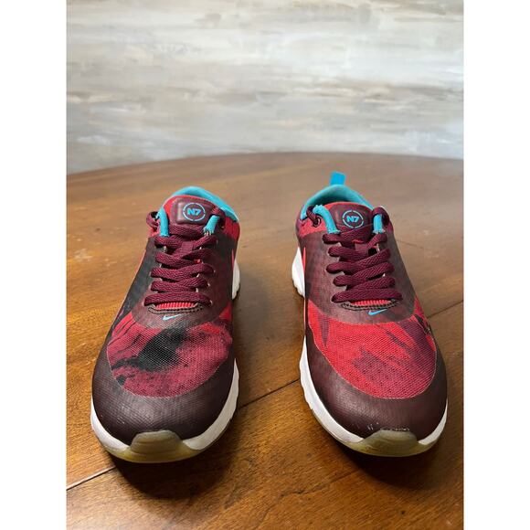 WMNS NIKE AIR MAX THEA PRINT N7 GARNET-UNIVERSITY RED Size 6.5 - Picture 5 of 5